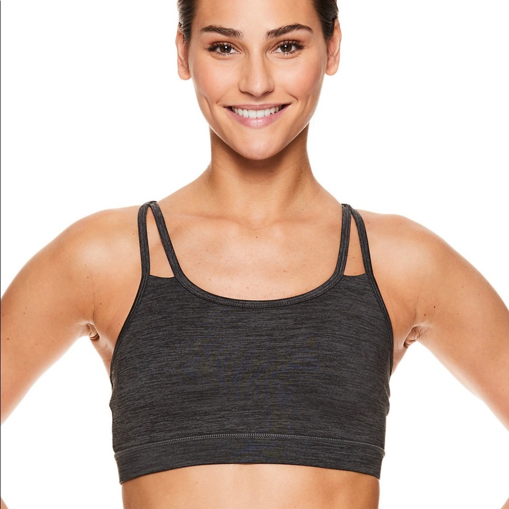 Gaiam Shine Wire-Free Medium Impact Yoga Sports Bra 🧘‍♀️